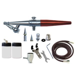 Single Action Set w/ Metal Handle (.45, .65, & 1.05mm heads) & 1/8"BSP Adapter