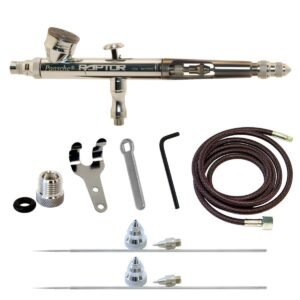 Gravity Feed Double Action Set w/ .25, .38 & .66mm heads & 1/8"BSP Adapter